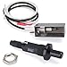X Home 7509 Igniter Replacement for Weber Genesis Silver Igniter, Spirit E210, Genesis E310 E320, Genesis 1000, Spirit 500 & 700, All with Side-Control Panel, Ignitor with Screw-in Type Button
