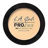 L.A. Girl PRO.Face Matte Pressed Powder, Classic Ivory GPP602 (Pack of 3)