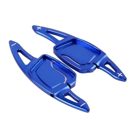 Audi A1 A4 S4 Avant A5 S5 Sportback Sline 2021 2022 2023 2024 対応 ステアリングホイール パドルシフト DSG エクステンション ギアアクセサリー(Blue)