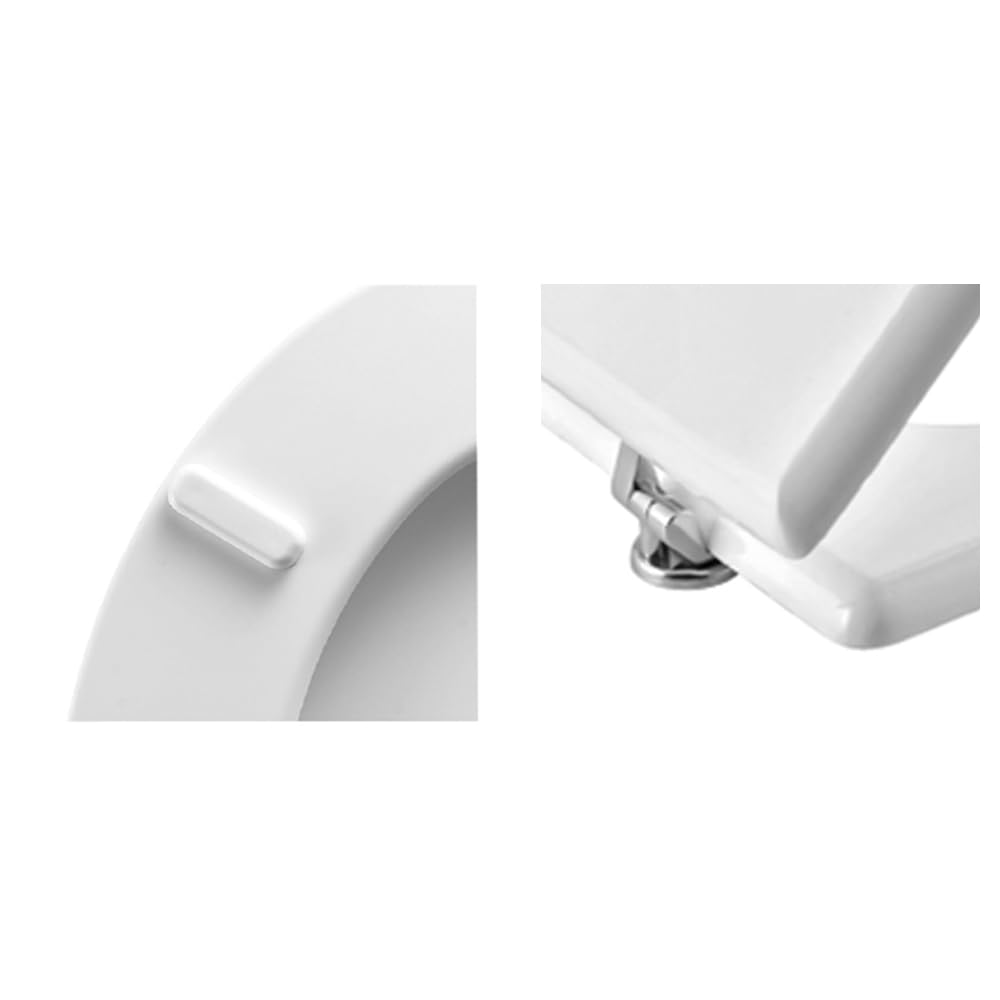 Inbagno Copriwc Sedile coprivaso Esedra Ideal Standard, Legno con Cerniere in Acciaio, Compatibile dedicato