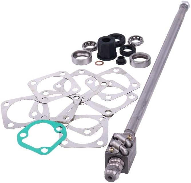 DVPARTS Steering Shaft and Repair Kit Compatible with Kubota Tractor B4200 B5100 B6000 B6100 B7100 B7200D B7200E B6200D B6200E B7100HST-DT B7100HST-E
