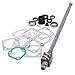 DVPARTS Steering Shaft and Repair Kit Compatible with Kubota Tractor B4200 B5100 B6000 B6100 B7100 B7200D B7200E B6200D B6200E B7100HST-DT B7100HST-E