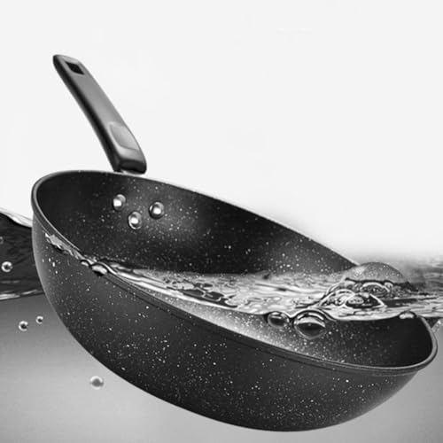 Wok Garneck de piedra Maifan 30 cm fondo redondo miniatura 6