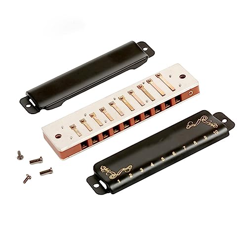 PacuM Harmonica par Instrument Clé 12 Tons Harmonica Laiton Reedplates Phosphore Bronze Anches Diatonique Harpe Bon Harmonica Harmonica - Les Beatles, Paul McCartney, John Lennon, RIngo Starr, George Harrison PacuM Harmonica par Instrument Clé 12 Tons Harmonica Laiton Reedplates Phosphore Bronze Anches Diatonique Harpe Bon Harmonica Harmonica – Image 6