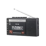 Portable Cassette Player and Recorder , Cassette Tape to MP3 Digital Converter with AM FM Radio, Sup