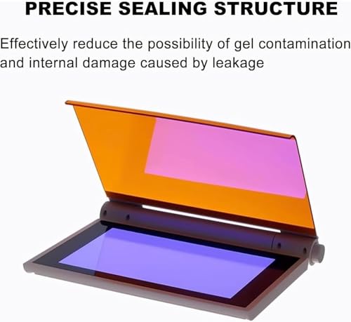 Cortador de gel de luz azul con lámpara LED integrada, equipo de laboratorio para imágenes de gel y transiluminación, ideal para investigación y experimentos