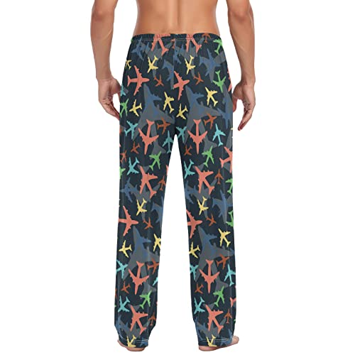 Aslsiy Men's Pajama Bottoms Soft Mens Pajama Pants PJ Lounge Pants4