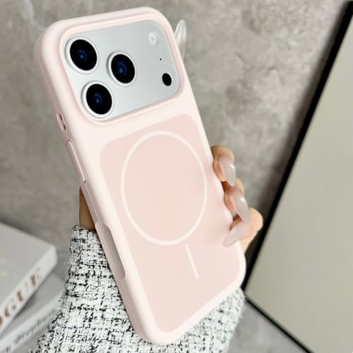 Coque en silicone liquide pour iPhone 15 Plus compatible charge magnétique sans fil