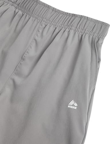 RBX Boys' Athletic Shorts - 2 Pack Active Performance Woven Shorts for Kids - Basketball Activewear Shorts for Boys (8-16)3