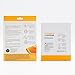 By Nature Vitamin C + Caffeine + Hydrating Under Eye Mask Patches - Energizing + Replenishing Eye Patches for Dark Circles - Skincare from New Zealand - Under Eye Patches - 5 Pairs