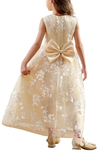 Image of ABaoWedding Lace A-Line Flower Girl Dress