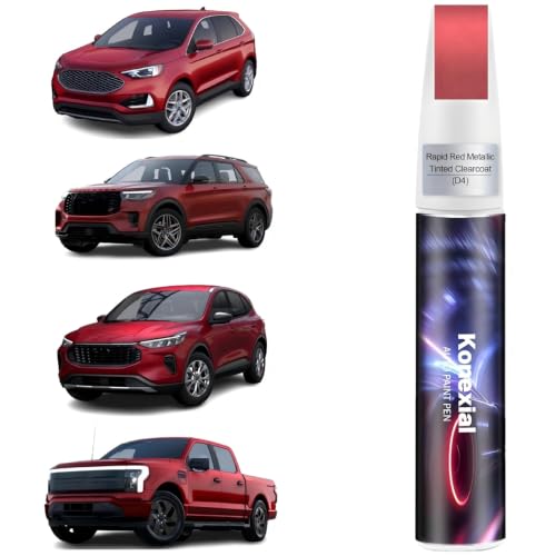 Rapid Red Metallic Tinted Clearcoat(D4) Touch up Paint for Ford
