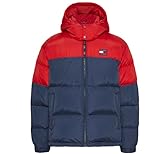 Jacke Tommy Jeans Herren Jacke Alaska Wattiert Colorblock, C87, XXL
