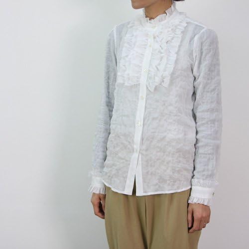 Amazon ダリア Dahlia ダリア Dahlia フリルブラウス シャツ ブラウス 通販