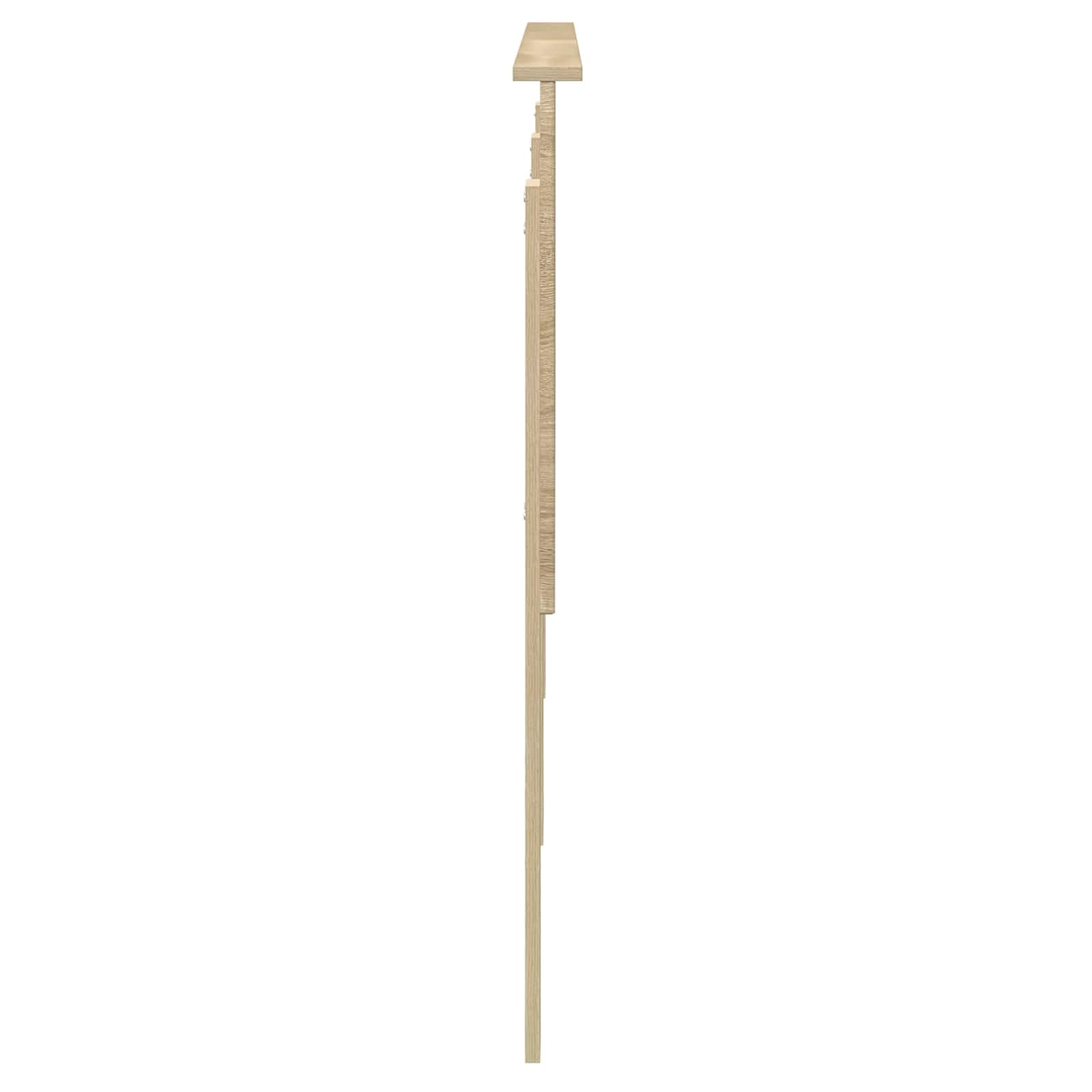 vidaXL Cabecero con cabecera Roble Sonoma 180 cm Madera contrachapada, Accesorios Elegantes para el Dormitorio, Decorativos Modernos, Zona de Descanso Comfy, diseño contemporáneo