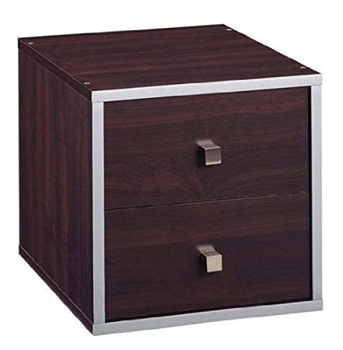 Organize It All Quadrant 2-Drawer Cube by Organize It All