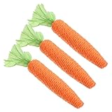 Generisch 3st Beiß Für Haustiere Kaninchen-kaukugeln Kauspielzeug Für Backenzähne Kaninchen-backenzahn Windeln Für Papageienbabys Wurf Hamster Kauen Hasenkarotte Schweine Maiskolben
