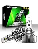 NOVSIGHT 9005/HB3 LED Headlight Bulbs, 100W 20000 Lumens 600% Extremely Brighter High Beam Headlights Conversion Kit, 6500K Cool White, IP68 Waterproof, Brightest Halogen Replacement