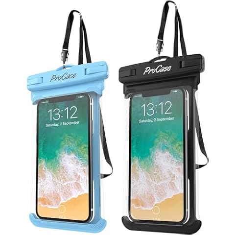 ProCase Waterproof Phone Pouch for iPhones and Galaxy Cover