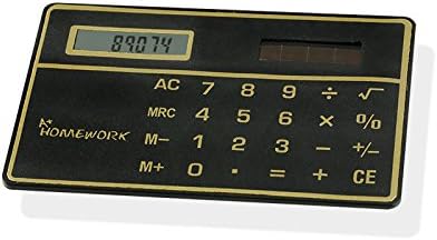 Credit Card Size Digital Calculator - Great For Travel and Meetings