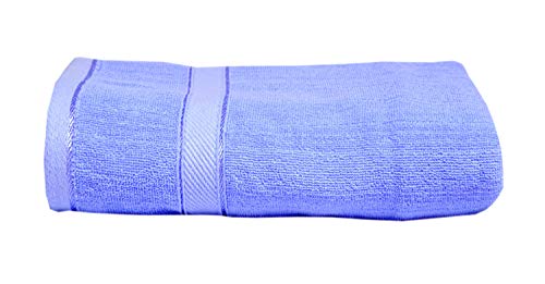 Image of Space Fly Cotton Towels for Bath | 600 GSM Bath Towel | Luxury Towel for Bath | Sports Towel for Men | Towel for Bath Women | Towel for Bath Large Size Men | Bathroom Towel (Blue)
