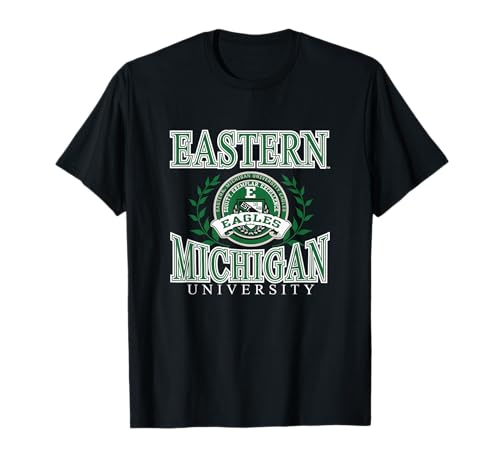 Eastern Michigan Eagles Laurels Logo Officially Licensed T-Shirt