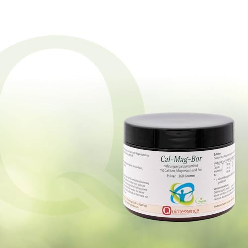Calcium-Pulver Quintessence Cal-Mag-Bor 360g – Vegan und natürlich
