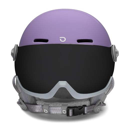 Casco Briko Victoria color lila y gris talla S para ciclismo urbano y de carretera 2