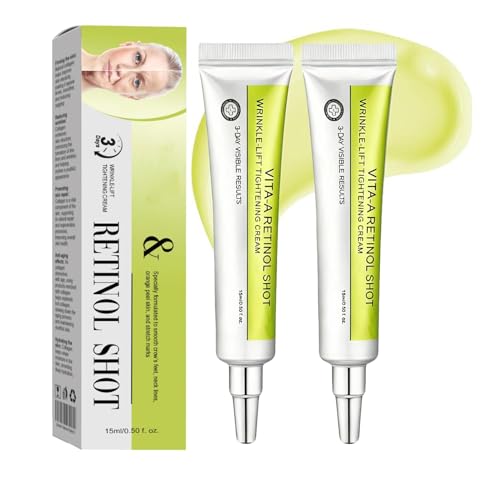 Botoxmix & Vita-A Retinol Shot Wrinkle Lift Tightening Cream - Visibly Smooth Fine Lines Boost Skin Elasticity Gentle Formula for All Skin Types