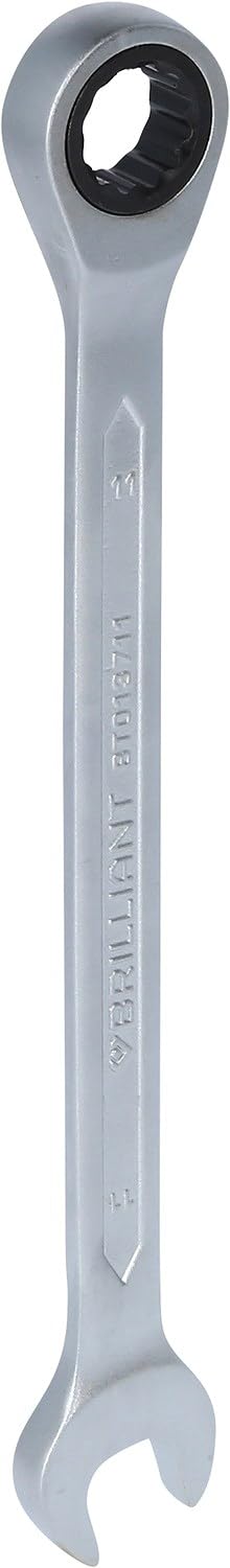 BRILLIANT TOOLS KS TOOLS BT013711 - Chiave a cricchetto poligonale, 11 mm