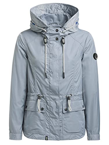 khujo Debby - Chaqueta de entretiempo para mujer (talla S, azul pálido)