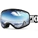 ZIONOR Lagopus Ski Snowboard Goggles UV Protection Anti-fog Snow Goggles for Men Women Youth