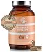 Produktbild QIDOSHA® Maitake Extrakt Kapseln hochdosiert, 120 Kapseln im Apotheker-Glas, 1000 mg Maitake Dual-Extrakt je Tagesportion, Premium Maitake Pilz Kapseln, Klapperschwamm, vegan, deutsche Fertigung