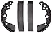 Wagner QuickStop Z608 Brake Shoe Set, Rear