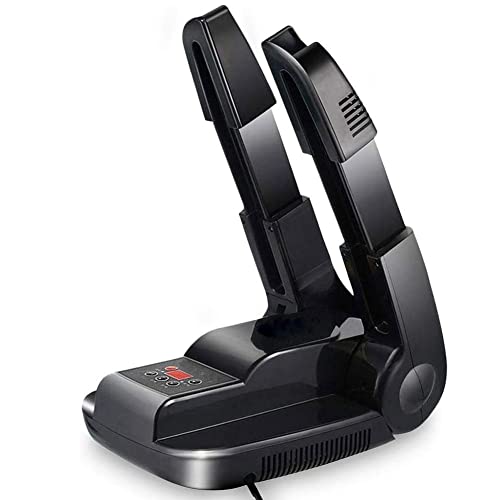 Mrzyzy Secador de Zapatos Secador de Botas Eléctric Temporizador UV Cover