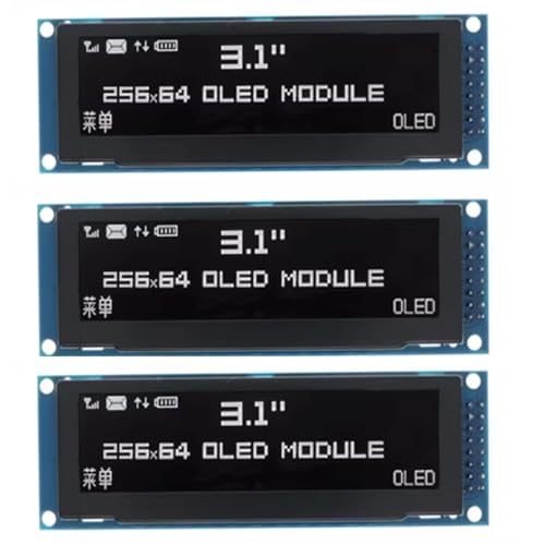 Écran OLED SSD1322 3,12 Pouces Remplacement Afficheur LCD pour Interface Lisible 256x64