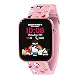 Kids Euroswan Kitty Pink Printed Strap Smart Watch