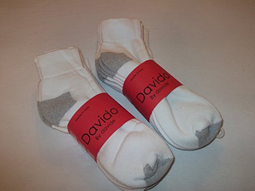 davido Women socks ankle quarter made in Italy 100% cotton 8 pack2