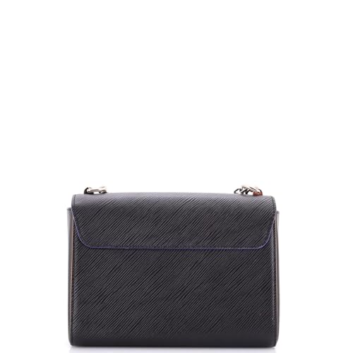 Pre-Loved Twist Convertible Handbag Epi Leather MM, Black3