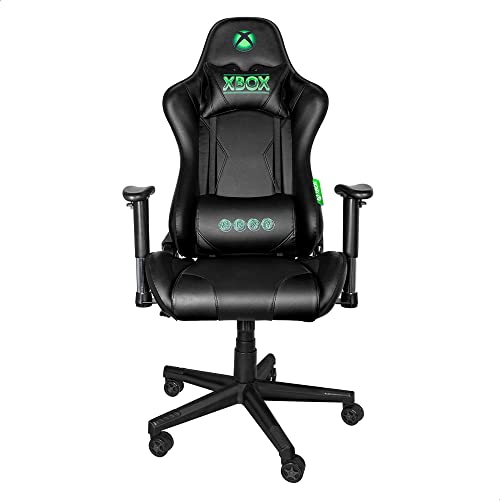 TechZone Silla Gamer Xbox Essential Ergonómica de Piel...