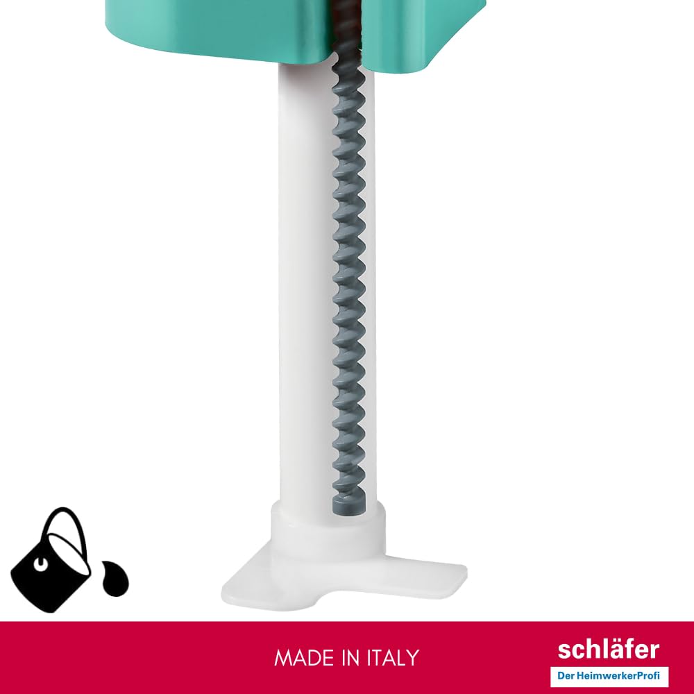Schläfer 461601 | Rubinetto Galleggiante Universale 3/8 per Cassetta Wc, Raccordo in Ottone, Silenzioso Compatibile con Cassetta Sigma di Geberit e modello Sara di Pucci, Valvola regolabile