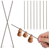 Supvox Kanthaldraht für Töpfern 10 Stück: Hochtemperatur Wolframdraht 3mm 20cm Brennofen Aufhängedraht für Keramik Schmuckherstellung und DIY Brennzubehör