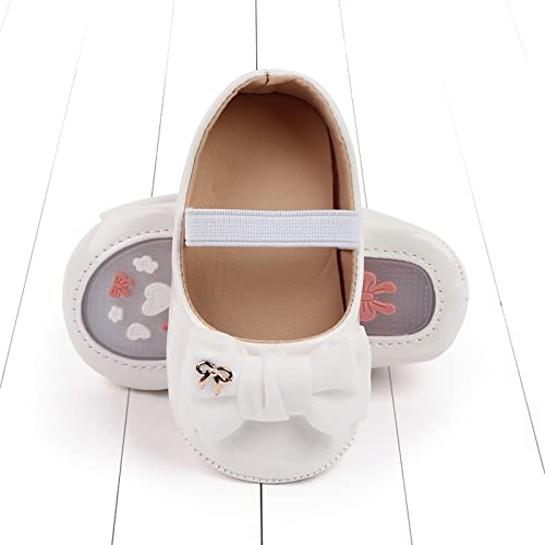 Infant Baby Girl Mary Jane Dress Shoes Ballet Flats for Girl Wedding Party School Shoes Bowknot Shoes4