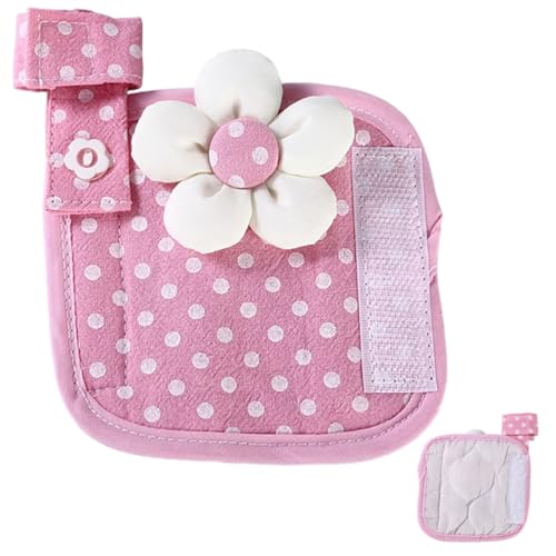 Alipis Copri Maniglia per Porta Frigorifero e Lavastoviglie Antistatico Rosa Protezione Antiscivolo per Elettrodomestici da Cucina Chiusura a Strappo Regolabile per Forno a Microonde