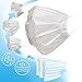 Produktbild Virshields® Mund und Nasenschutz - Schwarz/Blau/Weiß/Grün, 50-2000 STK, 3-lagig, Made in EU - Masken Mundschutz, Einweg Gesichtsmaske, Einwegmasken, Schutzmasken, Einmalmasken (Weiß,100)