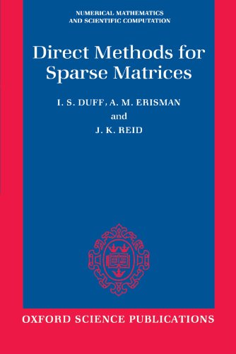 Direct Methods for Sparse Matrices (Monographs on Numerical Analysis) view 2