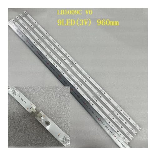 Kit de 10 tiras LED para Hisense H50AE6000 y H50B7100UK repuestos de TV 2