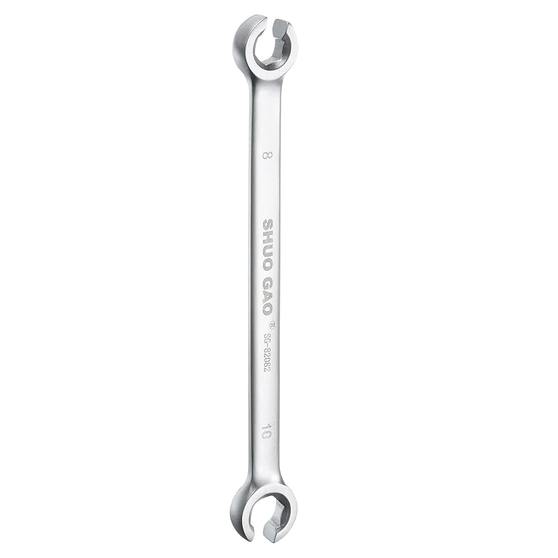 Chave de Boca para Tubos HARFINGTON 8 x 10 mm em Aço CR-V com Revestimento de Níquel