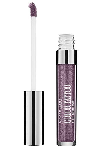 Maybelline New York Color Tattoo Eye Chrome Eyeshadow, Sharp Purple, 0.11 Fl. Oz. #TOP12