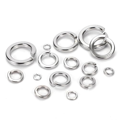 Sotoolstop M8 Split Lock Washer, Stainless Steel Spring Lock Washers 18-8  thumb #3